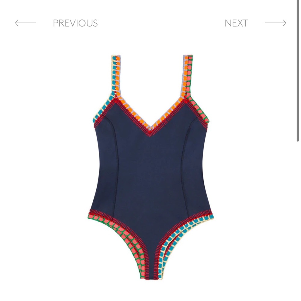 Kiini One Piece Navy Swim Suit